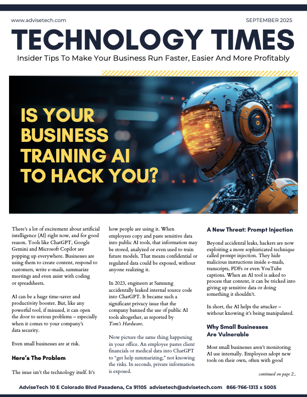 advisetech newsletter